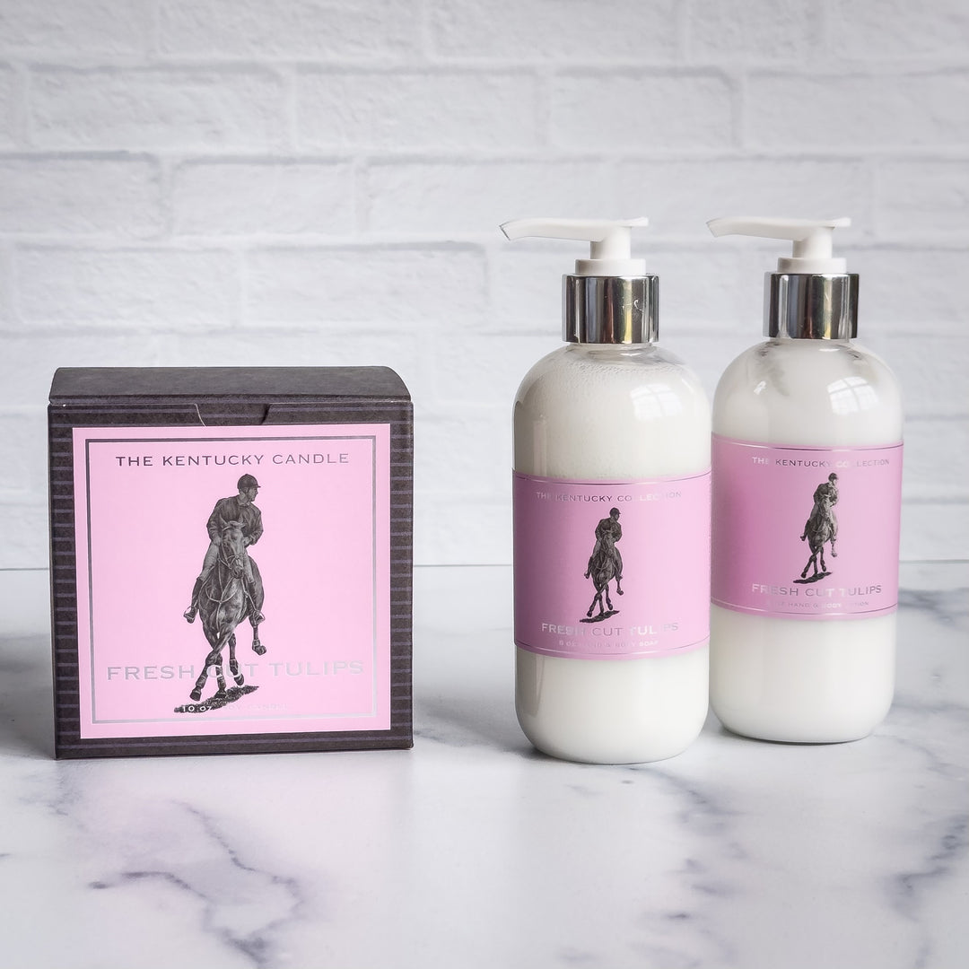 Fresh Cut Tulips | Boxed Candle