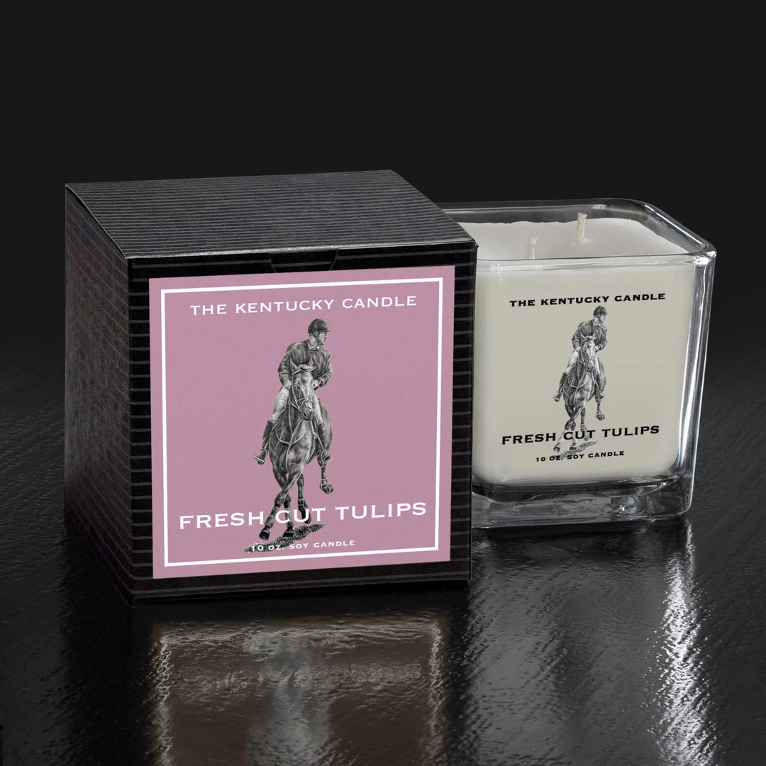 Fresh Cut Tulips | Boxed Candle