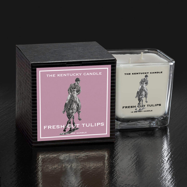 Fresh Cut Tulips | Boxed Candle